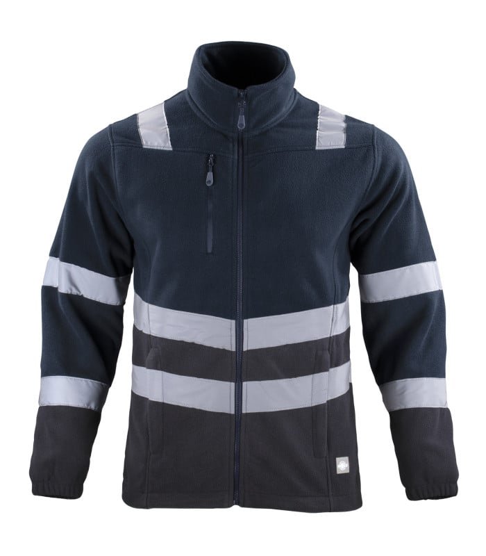 [32390] Micropolar Iron Line Con Cinta Reflectiva Manga Larga Hombre