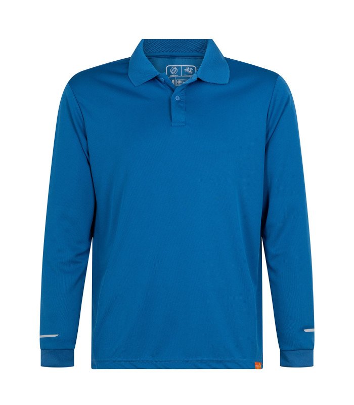 [24060] Polera Polo Workdry® Manga Larga Hombre