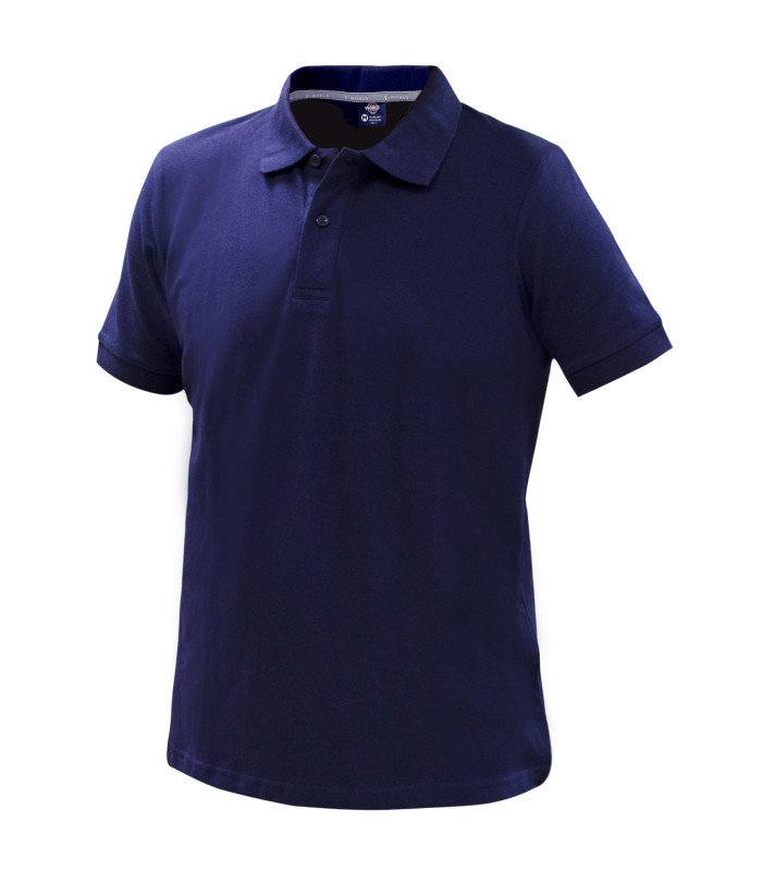 [23260] Polera Polo Confort Spandex Manga Corta Hombre