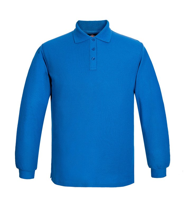 [20860] Polera Polo 80% Algodón Manga Larga Mujer