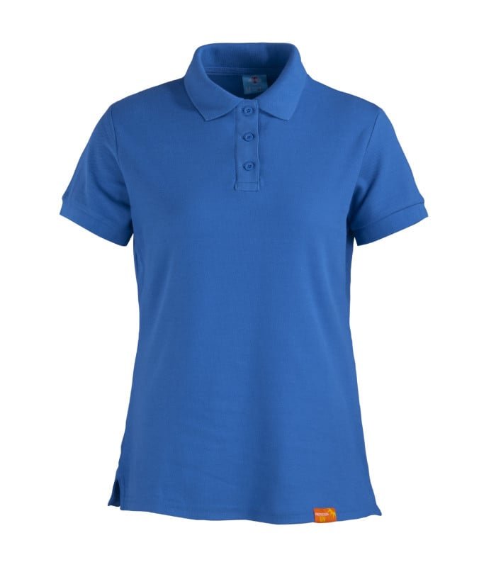 [20760] Polera Polo 80% Algodón Manga Corta Mujer