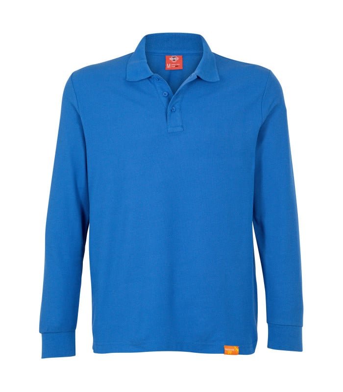 [21460610] Polera Polo 60% Algodón Manga Larga Hombre