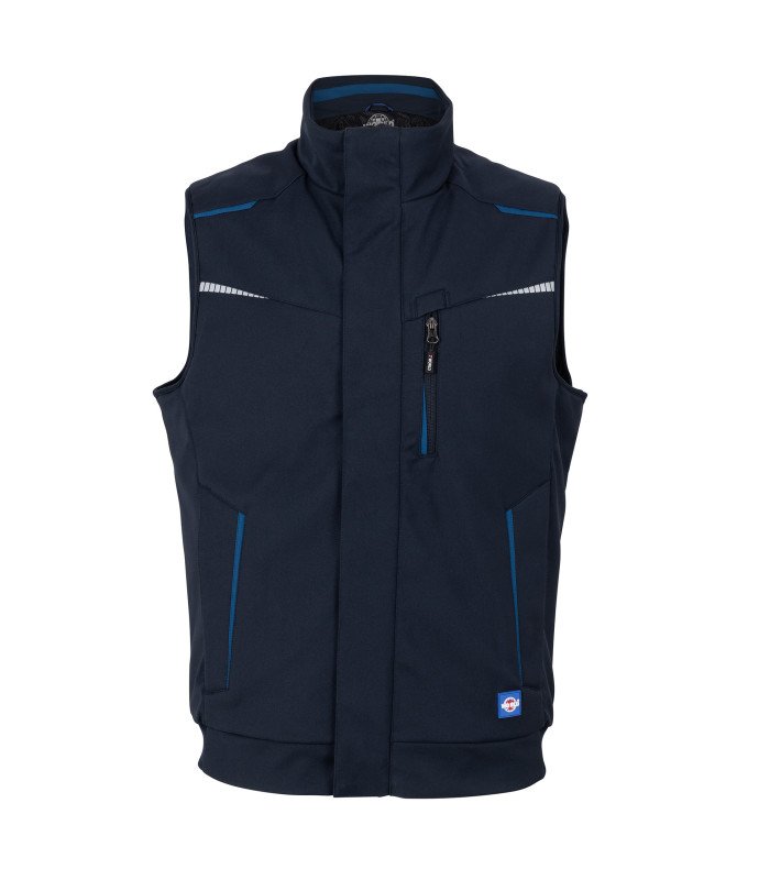 [80090] Parka Rapel Softshell Sin Manga Hombre
