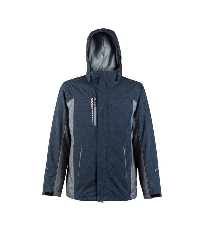 [80010] Parka 3 En 1 Desmontable Secuoya Manga Larga Hombre